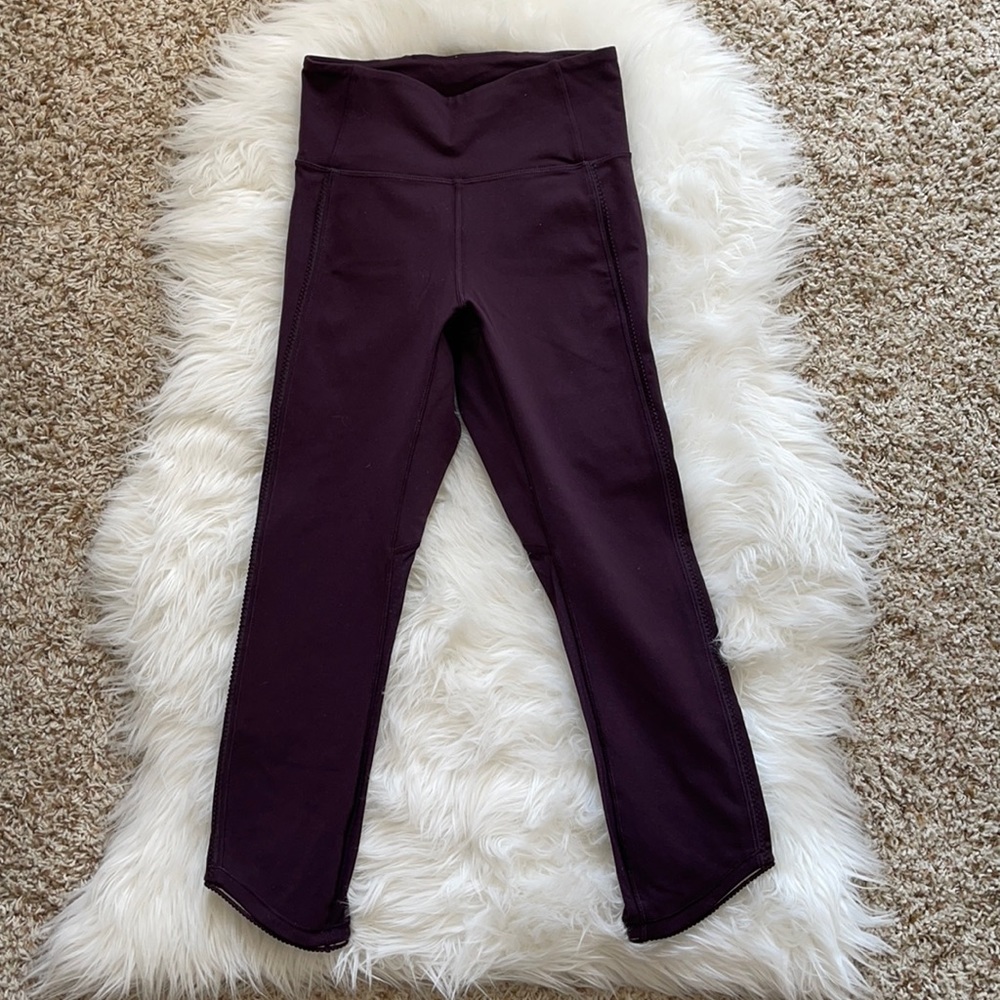 Lululemon Leggings High-Rise 21” Crop Size 2